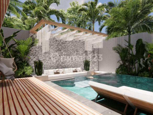 Luxurious 1-Bedroom Villa in Uluwatu with Private Pool and Garden Oasis