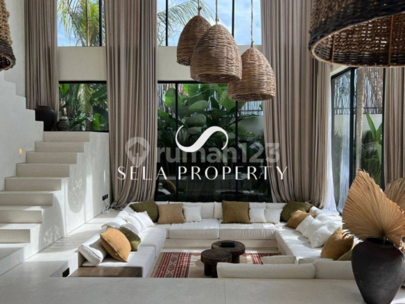 Luxury Mediterranean Villa in Canggu, Bali – 3 Bedrooms, Private Pool, Perfect for Investment or Leisure