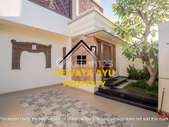 Minimalist 3-Bedroom Villa for Rent in Sanur with Private Pool and Garden