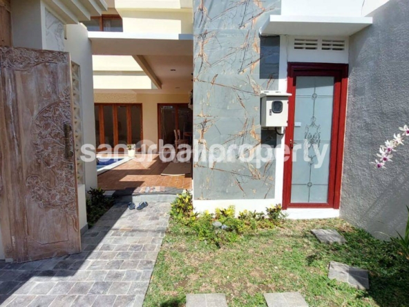 Modern 2-Bedroom Villa for Rent in Serene West Bypass Sanur, Close to Beach and Amenities