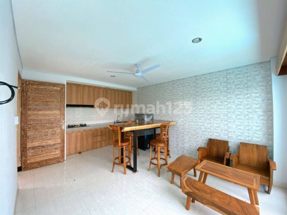 Modern Minimalist House for Rent near Cemagi Beach – 2 Bedrooms, Pool, Fully Furnished