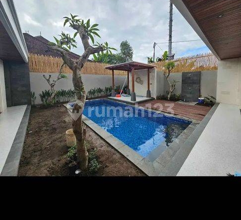 Modern Minimalist Villa Near Canggu – 2 Bedrooms, Pool, and Unfurnished for Your Personal Touch