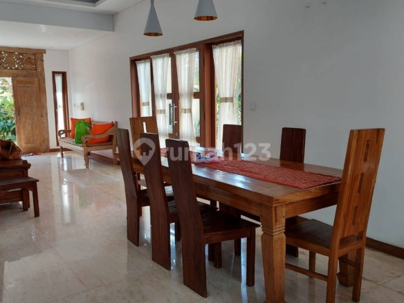 Modern Minimalist Villa for Rent Near Sanur Beach, Bali – 3 Bedrooms, Pool, Fully Furnished