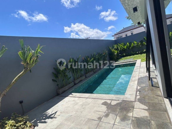 Modern Minimalist Villa for Rent in Serene Sanur – 3 Bedrooms, Private Pool, Fully Furnished