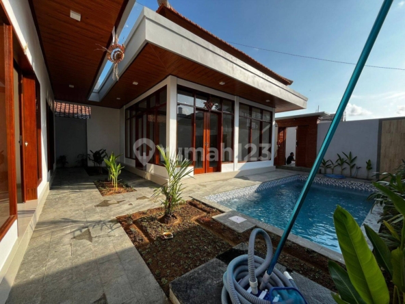 Modern Semi-Furnished Villa in Umalas with Pool and Spacious Living Area