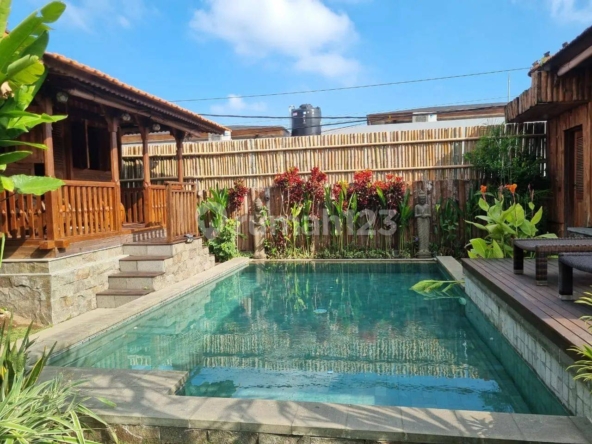 Stunning Fully Furnished Villa for Rent in Buduk, Badung, Bali with Pool and Garden